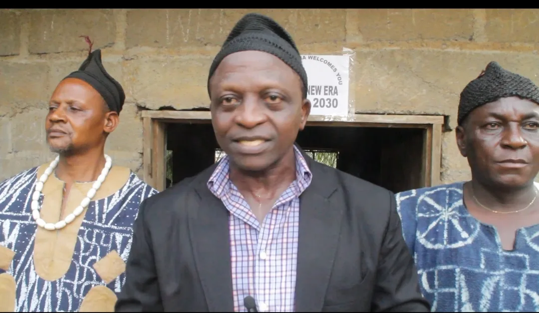 Lamntang. Kilo Francis,  WICUDA Kumba branch president, talking to the media. When he took over the leadership of WICUDA Kumba branch, he sated that he will make sure that the Wimbum Cultural and Development Association will realize the completion of the hall, he also promised to bring all Wimbum groups in Kumba as well as sons and daughters together to ensure unity and development.
